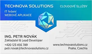 Formát vizitky 90x50 mm